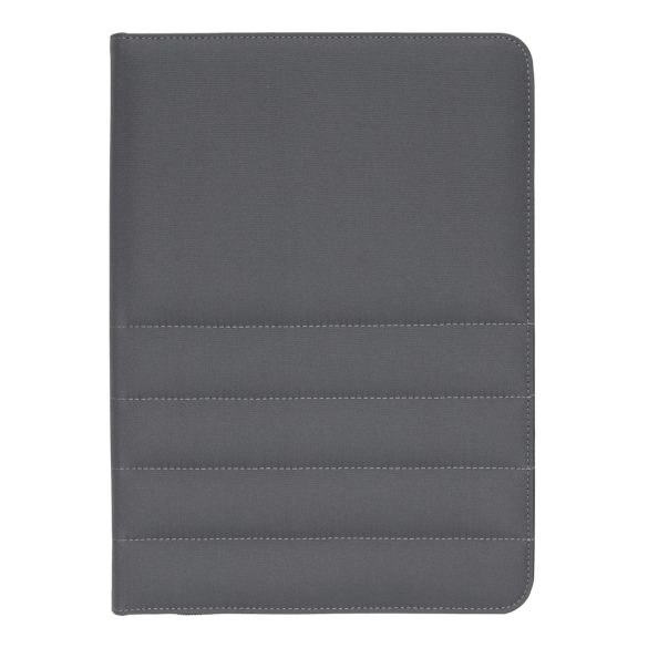 Impact AWARE™ RPET A4 portfolio with zipper, anthracite