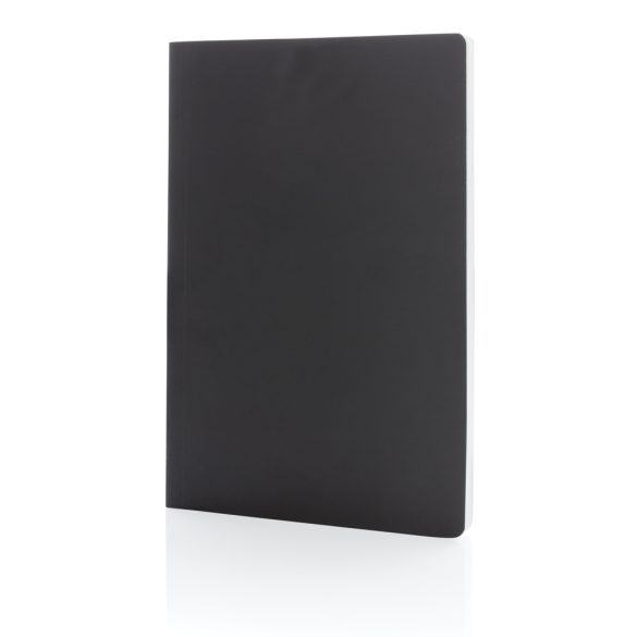 Impact softcover stone paper notebook A5, black