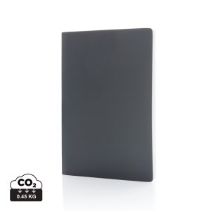 Impact softcover stone paper notebook A5, grey