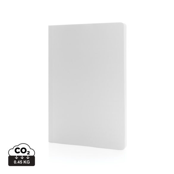 Impact softcover stone paper notebook A5, white