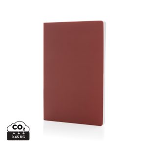 Impact softcover stone paper notebook A5, red