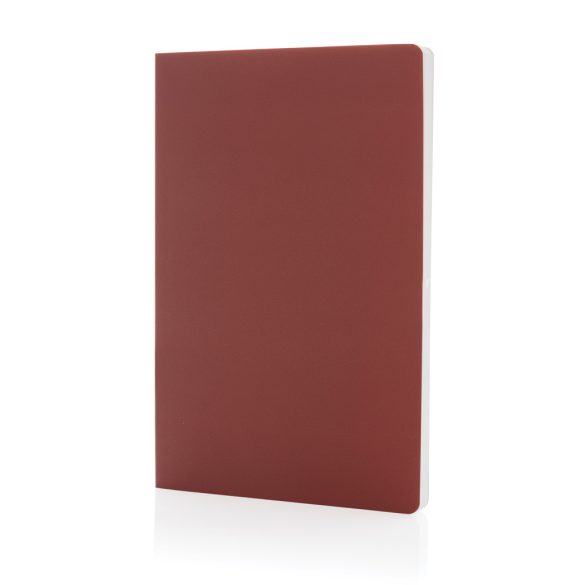 Impact softcover stone paper notebook A5, red