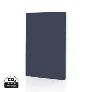 Impact softcover stone paper notebook A5, blue