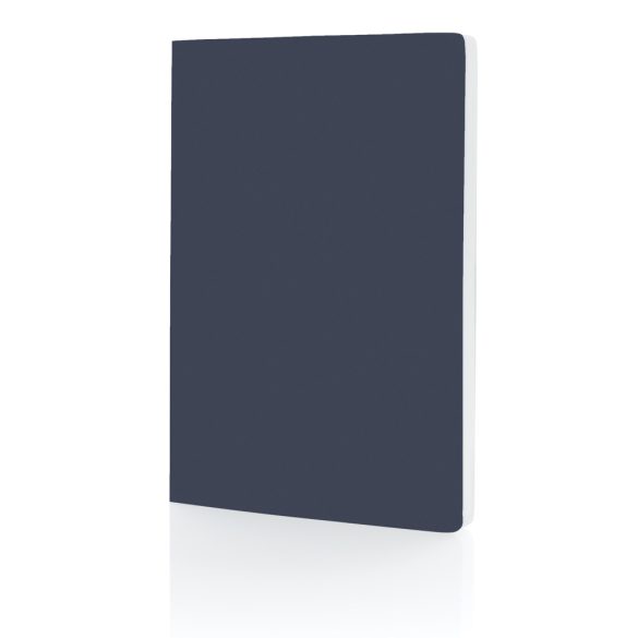 Impact softcover stone paper notebook A5, navy