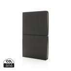 Modern deluxe softcover A5 notebook, black