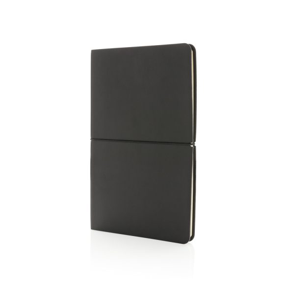 Modern deluxe softcover A5 notebook, black