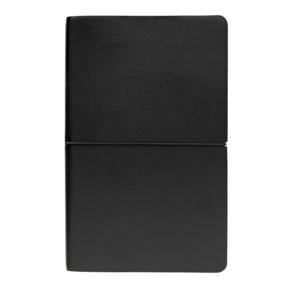 Modern deluxe softcover A5 notebook, black