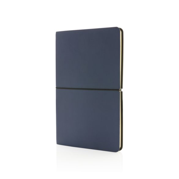 Modern deluxe softcover A5 notebook, navy