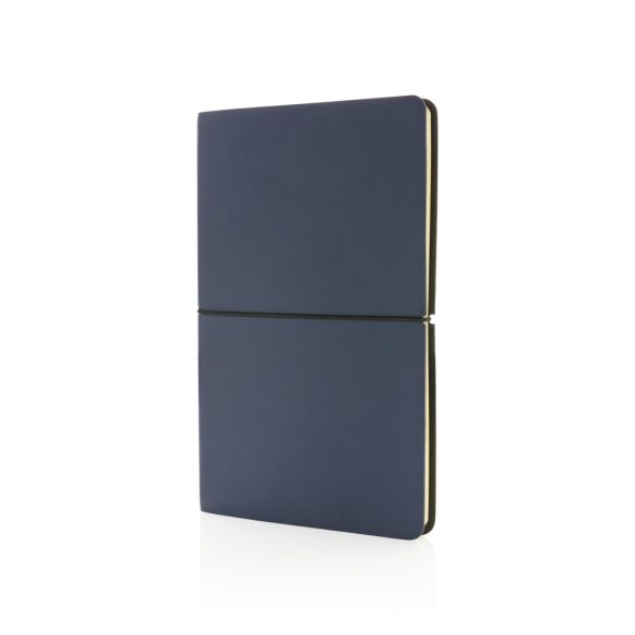 Modern deluxe softcover A5 notebook, navy