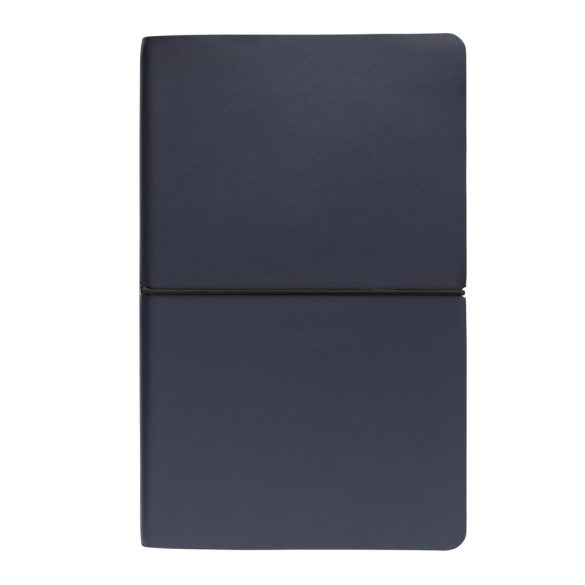 Modern deluxe softcover A5 notebook, navy