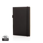 A5 FSC® deluxe hardcover notebook, black