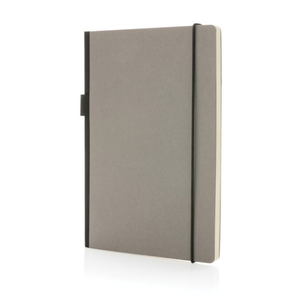 A5 deluxe kraft hardcover notebook, grey