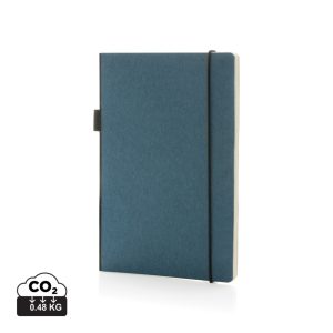 A5 FSC® deluxe hardcover notebook, blue