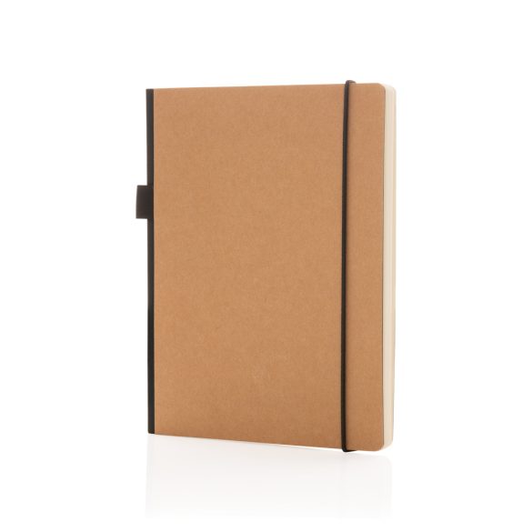 A5 deluxe kraft hardcover notebook, brown