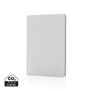 A5 Impact stone paper hardcover notebook, white