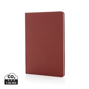 A5 Impact stone paper hardcover notebook, red