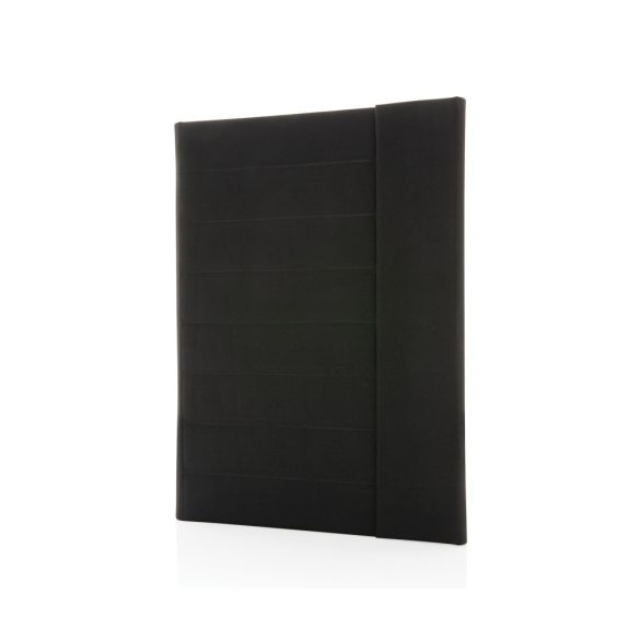 Impact Aware™ A4 portfolio with magnetic closure, black