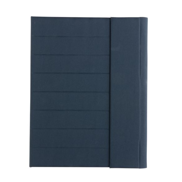 Impact Aware™ A4 portfolio with magnetic closure, navy