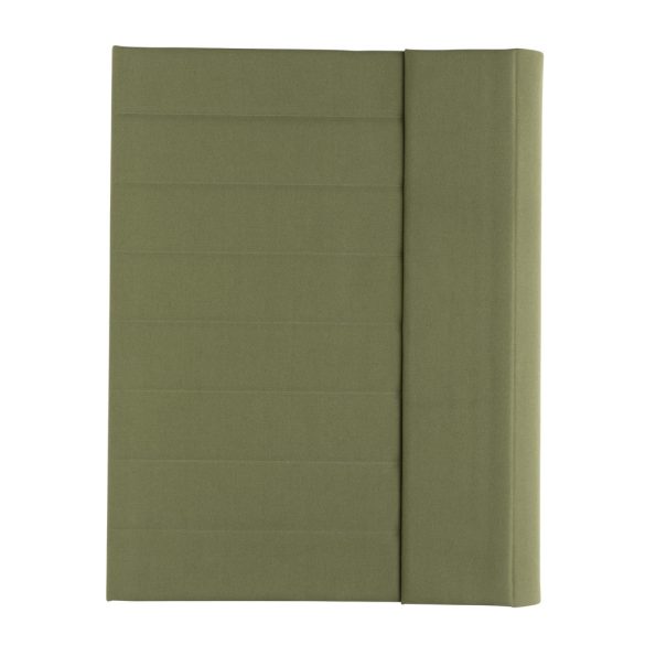 Impact Aware™ A4 portfolio with magnetic closure, green
