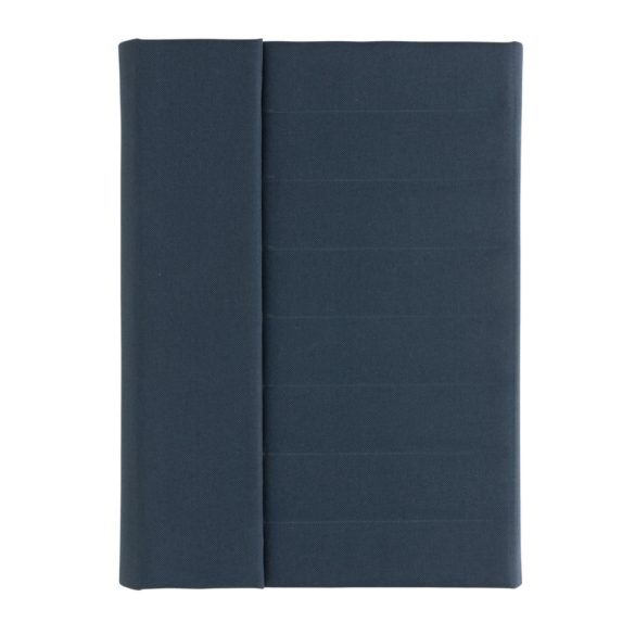 Impact Aware™ A5 notebook with magnetic closure, navy