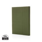 Impact Aware™ A5 notebook with magnetic closure, green