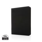  Impact Aware™ deluxe 300D tech portfolio with zipper, black
