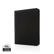   Impact Aware™ deluxe 300D tech portfolio with zipper, black