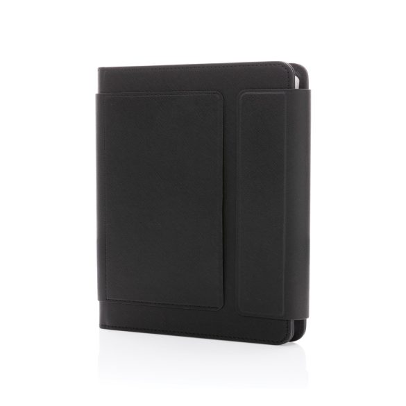 Swiss Peak Heritage RCS rPU A5 stone paper portfolio, black