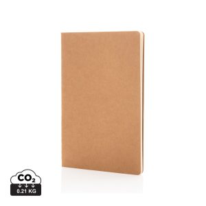 A5 FSC® standard softcover notebook, brown