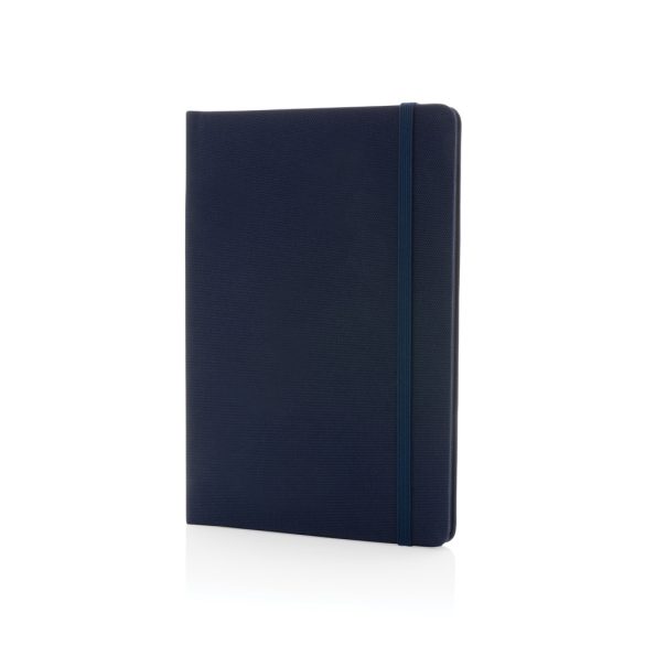 GRS certified RPET A5 notebook, navy
