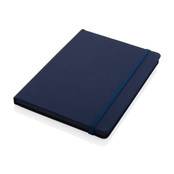 GRS certified RPET A5 notebook, navy
