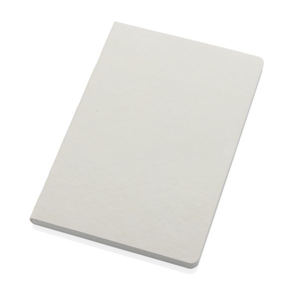 Salton A5 GRS certified recycled paper notebook, white
