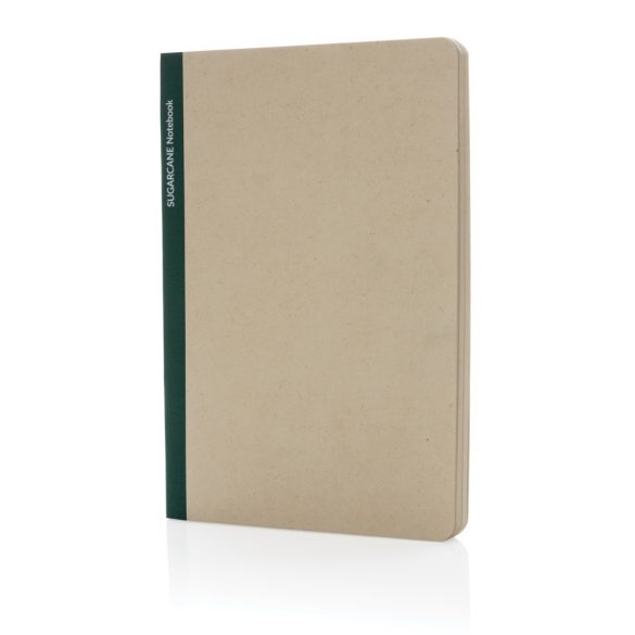 Stylo Bonsucro certified Sugarcane paper A5 Notebook, green