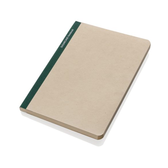 Stylo Bonsucro certified Sugarcane paper A5 Notebook, green