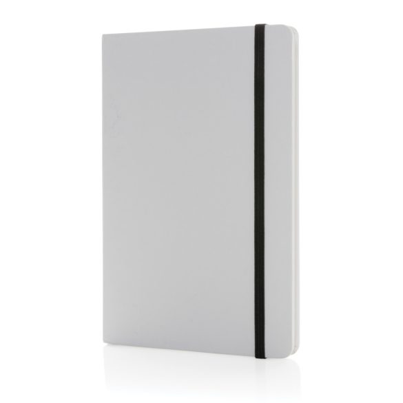 Craftstone A5 recycled kraft and stonepaper notebook, white