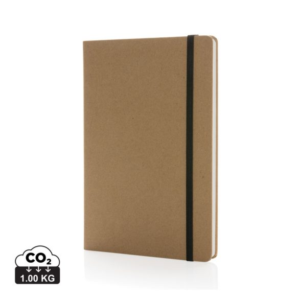 Craftstone A5 recycled kraft and stonepaper notebook, brown