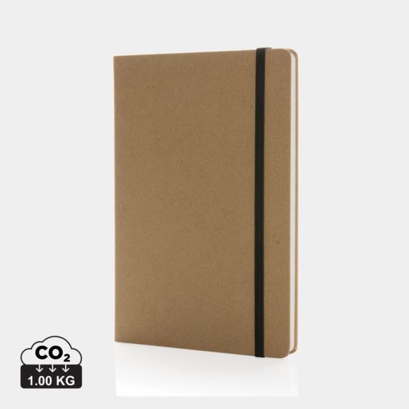 Craftstone A5 recycled kraft and stonepaper notebook, brown