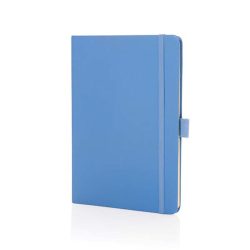   Sam A5 RCS certified bonded leather classic notebook, sky blue