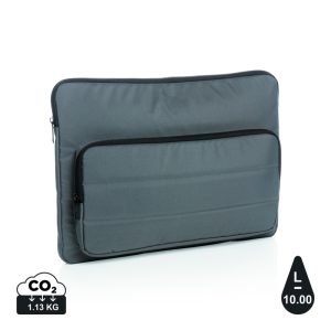 Impact AWARE™ RPET 15.6"laptop sleeve, anthracite