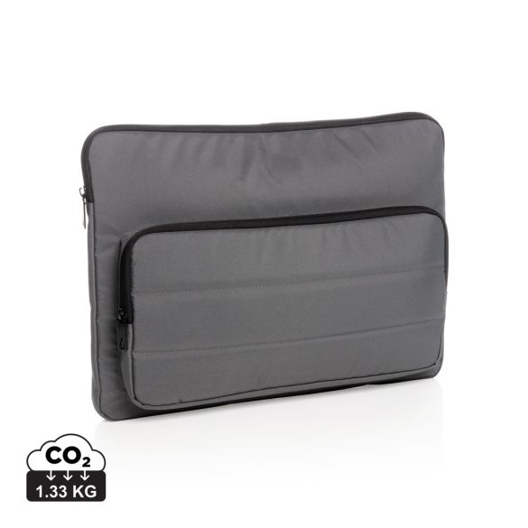 Impact AWARE™ RPET 15.6" laptop sleeve, anthracite