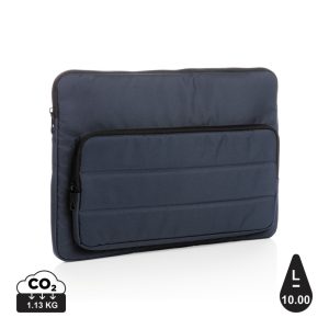 Impact AWARE™ RPET 15.6"laptop sleeve, navy