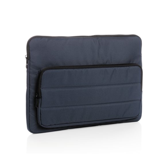 Impact AWARE™ RPET 15.6" laptop sleeve, navy