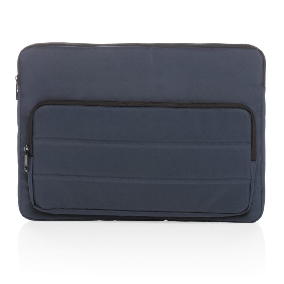 Impact AWARE™ RPET 15.6" laptop sleeve, navy