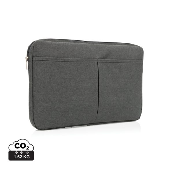 Laptop sleeve 15” PVC free, dark grey