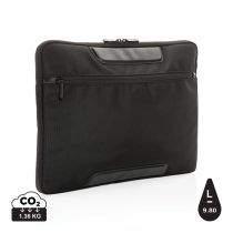   Swiss Peak AWARE™ RPET Voyager 15.6" laptop sleeve, black