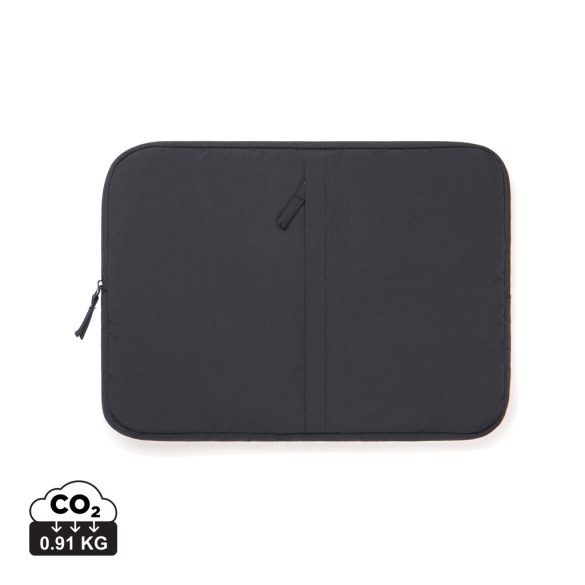 KENTO URBAN RCS recycled nylon 15.6 inch laptop sleeve, black