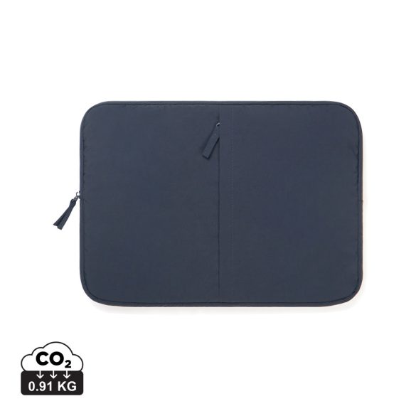 KENTO URBAN RCS recycled nylon 15.6 inch laptop sleeve, navy