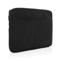   Laluka AWARE™ recycled cotton 15.6 inch laptop sleeve, black