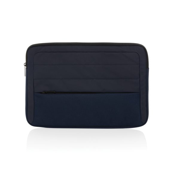 Armond AWARE™ RPET 15.6 inch laptop sleeve, navy
