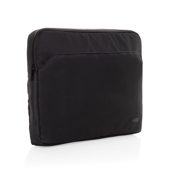 Swiss Peak Aware™ RPET Essential 15.6 inch laptop sleeve, black